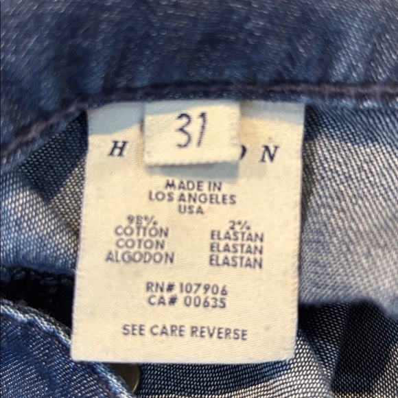 Vintage Hudson Ultra wide leg mid-rise jeans size 31 - Picture 9 of 10